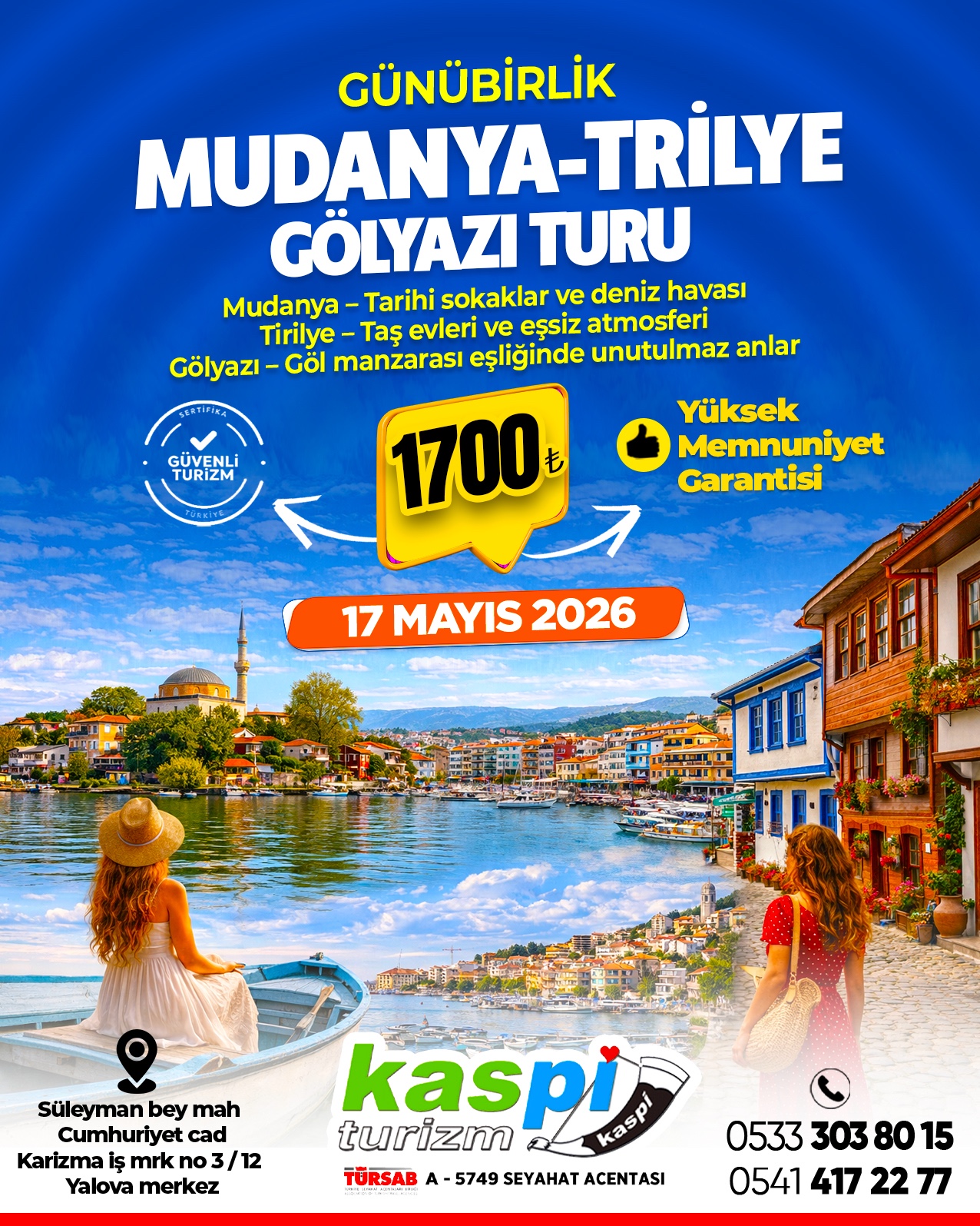 Mudanya Trilye Gölyazı Turu