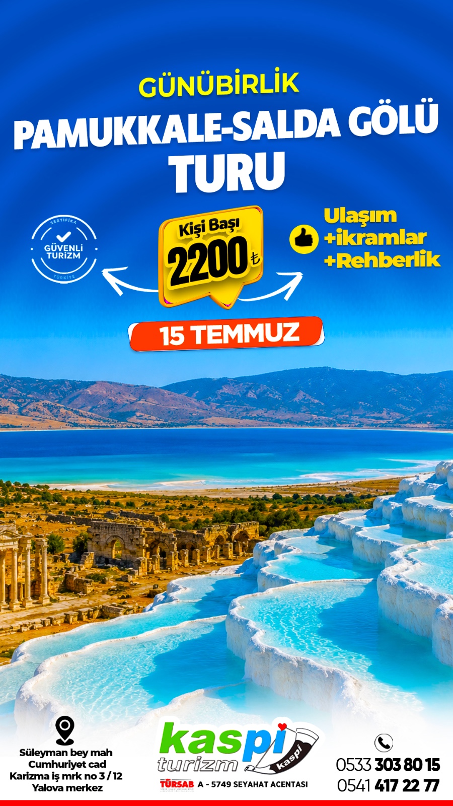 Pamukkale Salda Turu