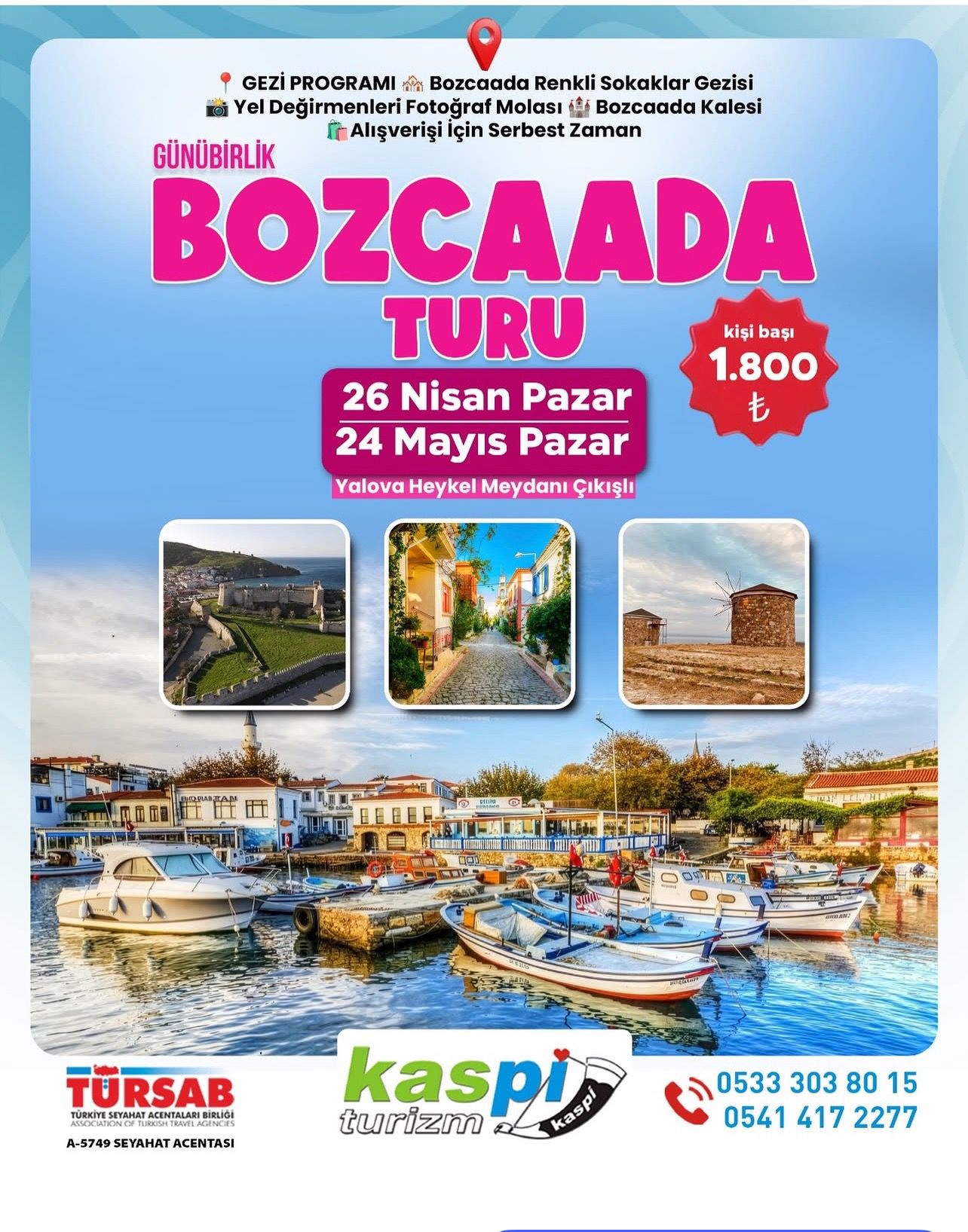 Bozcaada Turu - görsel 1
