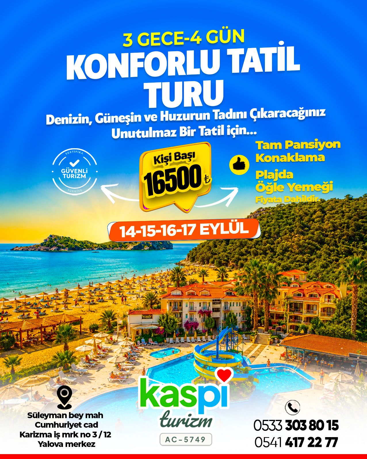 MUGLA SARIGERME YÜZME TURU - görsel 2